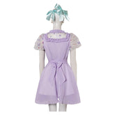 Movie K-12 Cry Baby Purple Dress Outfits Cosplay Costume Halloween Carnival Suit